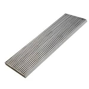 Hot Sale SS304/316 Swimming Pool Gutter Trench Drain Grate Bathroom Sink Cover
