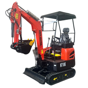 Máy xúc mini agt nt18k máy xúc bánh xích Kubota động cơ khác nhau 1ton 2ton 8ton hiệu suất cao Máy xúc với xô - Product Image 1