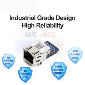 وحدة إيثرنت USR-K7 TI Cortex M7 صناعية متعددة المنافذ مع واجهة TTL UART لتطبيقات إنترنت الأشياء - Product Image 5