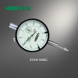 Indicador de Carátula Resistente a Vibraciones INSIZE Modelo 2314-10AC Alta Precisión 3mm 5mm 10mm Hecho en China - Product Image 1