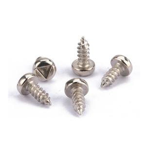 Trung Quốc đặc biệt Fastener thép vòng đầu làm xáo trộn bằng chứng chống trộm tam giác lỗ Pan đầu tự khai thác an ninh vít - Product Image 4