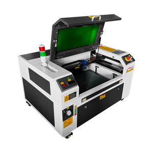 Máquina de Grabado y Corte Láser CO2 de Alta Precisión 6040 con Enfriador de Agua, Sistema de Control Ruida, Compatible con LightBurn y <span class=keywords><strong>Corel</strong></span> - Product Image 2