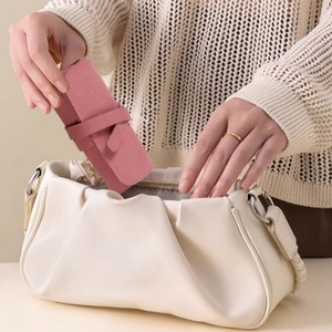 Portable Travel Jewelry Storage Bag Ring Necklace Ear <b>Nail</b> High-end Jewelry Hand Bag Wholesale <b>Pouch</b> - Product Image 3