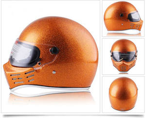 Casco Integrale per Moto ZoomLon Colore Arancione con Prese d'Aria Regolabili Logo Personalizzabile Supporto OEM ODM Casco De Motocicleta - Product Image 2