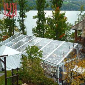 Guangzhou 50m * 20m * 5m 1000 persone grande in alluminio romantico trasparente matrimonio matrimonio festa di nozze tenda tendone per outd - Product Image 3