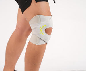 Genouillères de compression réglables <span class=keywords><strong>pour</strong></span> femmes et hommes avec design respirant et antidérapant, genouillères de sport en nylon de haute qualité <span class=keywords><strong>pour</strong></span> la course à pied - Product Image 3