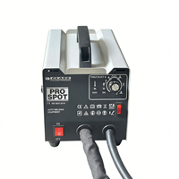 Soudeuse par points PRO pour débosselage de carrosserie, soudeuse à goujons pour carrosserie automobile avec puissance réglable, machine portable de réparation de bosses pour atelier de carrosserie