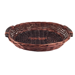Panier cadeau en <span class=keywords><strong>bois</strong></span> <span class=keywords><strong>de</strong></span> osier, corbeille <span class=keywords><strong>de</strong></span> rangement, plateau d'exposition, vente en gros - Product Image 1