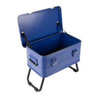 Boîte à outils en aluminium de protection pour équipement, boîte en aluminium, boîte de camion, table pliante de camping, boîte de rangement en aluminium