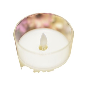Yuejiaheng Flameless Candle Glass Jar Led Light Romantic Decor For Proposal Birthday Gift - Product Image 4