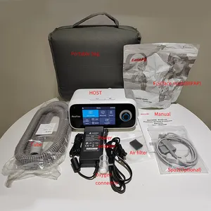 Dispositivo portátil de apnea del sueño de buena calidad, respirador automático CPAP, máquina de respiración con tubo calentado