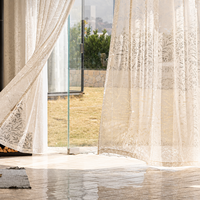Voilages Jacquard en Maille de Qualité Professionnelle pour Fenêtres, Rideaux Tricotés pour Hôtels, Salles d'Accueil et Chambres d'Hôtes – Fabrication Personnalisée
