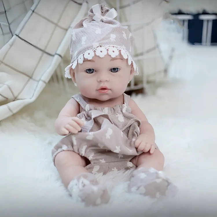 210-6 12 Inch Rebirth Simulation Realistic Newborn Munecas De Juguete Bonecas Lifelike Silicone Girls Toys Reborn Dolls
