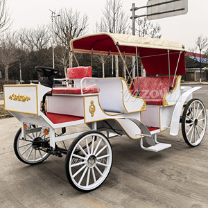 Calèche de Mariage Électrique Vintage ZOWN, 4 Roues, Blanc Pur, Couleur Personnalisable, Style Européen Tendance, 4-6 Personnes - Product Image 6