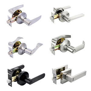 सुरक्षा आधुनिक बेलनाकार स्टेनलेस स्टील दरवाजा लॉक लीवर के लिए लॉक लीवर हैंडल - Product Image 1