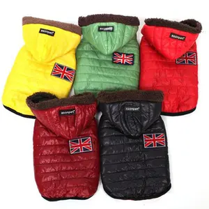 定制设计冬季保暖棉垫防水狗大衣和夹克