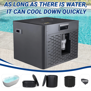 Bain de glace extérieur ZT avec refroidisseur et filtre, système de refroidissement d'eau pour bain de glace commercial, équipement de thérapie sportive - Product Image 6
