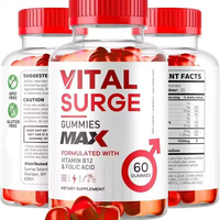 OEM Vitalitäts- und Energie-Gummibärchen für Männer, Natürliches Ausdauer- und Alltags-Wellness-Supplement