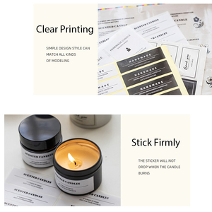 Custom Logo Candle Stickers <strong>Printing</strong> <strong>Labels</strong> for Candle Jars Foil Candle <strong>Labels</strong> Gold Waterproof Carton Vinyl <strong>Offset</strong> <strong>Printing</strong> MC - Product Image 5