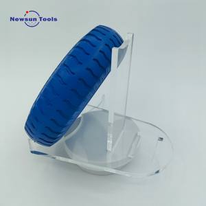 NS pabrik grosir OEM/ODM 8 inci 2.50-4 PU busa ban poliuretan tahan tusukan roda bebas ban roda troli tangan - Product Image 4