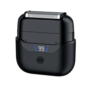 Afeitadora eléctrica de levitación magnética, mini rasuradora portátil de viaje para hombres - Product Image 3
