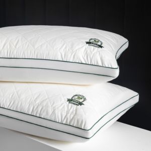 Soy Fiber <b>Pillow</b> Core Single Size Breathable <b>Neck</b> Support Home Use <b>Pillow</b> Pair - Product Image 1