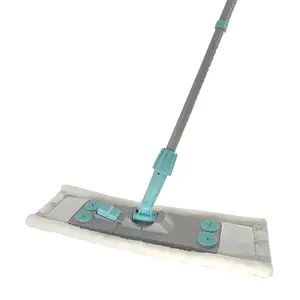 Microfiber Floor Cleaning Mop Flat Dust Squeeze Wash Cleaner 360 Rotation Flat Mop With Self Washing Magic Floor Cleaning Scratc