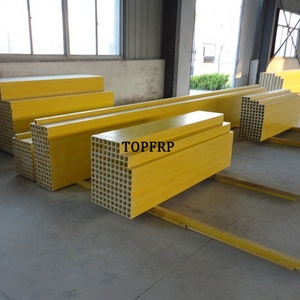 ท่อไฟเบอร์กลาสสี่เหลี่ยมแบบพัลทรูชั่น FRP ความแข็งแรงสูง - Product Image 1