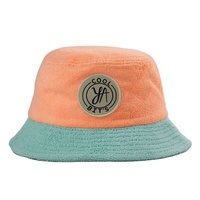 Sombrero de Pescador Personalizado con Logotipo Tejido, Unisex, Material de Toalla de Rizo, a la Moda