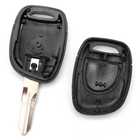 Carcasa de Llave Profesional sin Cortar con Hoja VAC102, Funda Universal para Llave Remota Plegable, Piezas de Repuesto para Cerrajería Automotriz
