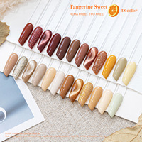 VENDEENI – Collection de vernis à ongles gel UV œil-de-chat platine 48 couleurs, qualité supérieure, automne/hiver, personnalisable avec logo, vente en gros