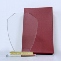 Fournisseur d'usine – Trophée en cristal personnalisé avec LOGO, récompense promotionnelle, cadeau d'affaires, plaque et trophée en cristal MH-T05