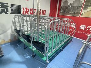 Equipo para la cría de animales en granja: <span class=keywords><strong>Jaula</strong></span> de paridera de hierro fundido para cerdas con mesa obstétrica para cerdos, en venta - Product Image 4
