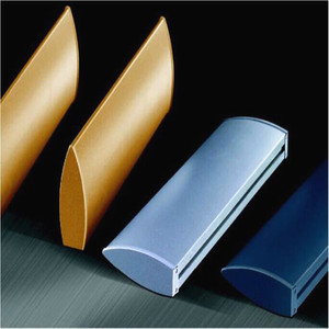 La feuille d'aluminium de forme irrégulière peut être utilisée pour les murs-rideaux extérieurs et les plafonds. - Product Image 1
