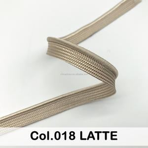 สายท่อโพลีเอสเตอร์สีกากี9มม. สำหรับถุงเสื้อผ้ารองเท้าสิ่งทอสำหรับใช้ในบ้าน-โพลีเอสเตอร์คุณภาพสูง100% - Product Image 2