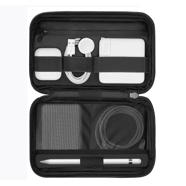 Electronics Organizer Travel Case Travel Tech Pouch Carrying Bag Electronics Accessories Case for Cord Organizer Hard Drives