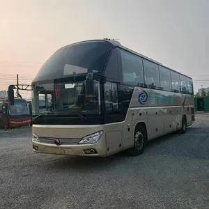 Luxury Yu tong Coach Used Bus ZK6122 50 Seats Automatic City 375hp LHD Diesel 276KW Manual Buses