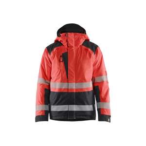BLAKLADER-Veste d'hiver 445519875599XXXL Hi-Vis Rouge/Noir-EAN 7330509853016 HI-VIS WORKWEAR - Product Image 1