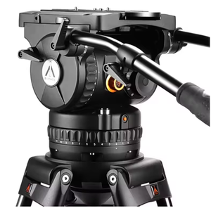 Équipement photographique Eg40 Plus, trépied vidéo professionnel robuste en aluminium, tête fluide, bol de 150 mm, capacité de charge de 40 kg - Product Image 4