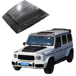 Capó de Fibra de Carbono Seca de Fábrica Estilo Brabus B800 para Mercedes Benz Clase G W463 W464 1990-2024, Listo para Enviar, Fácil Instalación - Product Image 1