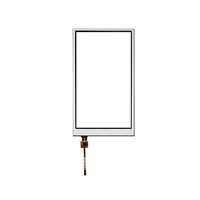 Panel Táctil Capacitivo de Vidrio de 3.97 Pulgadas, 10 Puntos, Multi USB, Resistente al Agua, Personalizado, PCAP, ODM OEM de Fábrica, MOQ Pequeño