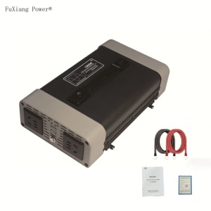 อินเวอร์เตอร์แปลงไฟ 1000W 12V DC เป็น 220V AC คลื่นไซน์บริสุทธิ์ พร้อมความถี่เอาต์พุต 50Hz/60Hz สำหรับใช้ในบ้านและยานยนต์ - Product Image 1