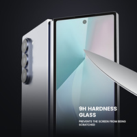 Pelindung Layar Kaca Tempered HD Jernih untuk Samsung Galaxy Z Fold 2 3 4 5 6 7