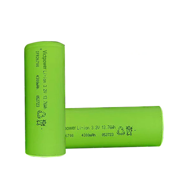 Deep Cyle Lithium Ion 3.2V 26700 4300mah 4500mah 1C LFP Battery 26700 3,2V 4000mAh LIFEPO4 Cylindrical Cells