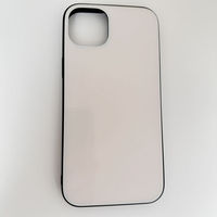 TPU + PC 2D Sublimation Blanks DIY Housse de téléphone en verre trempé antichoc pour 13