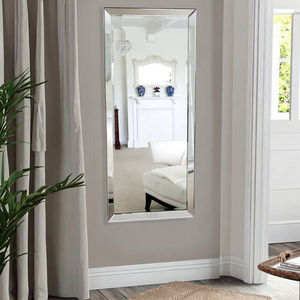 Espejo de Pared con Marco Metálico de Diseño Moderno con Bordes Biselados, Espejo de Cuerpo Entero para Salón de Belleza, Hogar y Uso Decorativo - Product Image 3