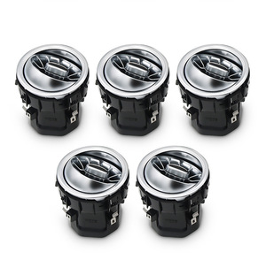 Accessoires de modification intérieure éclairés avant et arrière pour <span class=keywords><strong>Mercedes</strong></span>-Benz Classe <span class=keywords><strong>C</strong></span> Turbo, compatibles avec les éclairages d'ambiance des aérateurs. - Product Image 5