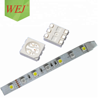 Diode LED UV WEJ 5050 405nm 6 broches 3.3-3.8V SMD avec angle de vision de 120°