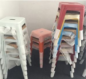 <span class=keywords><strong>Tabouret</strong></span> bas en métal de style Tolixs avec siège en bois Chaise en métal utilisée pour la chaise de maternelle - Product Image 5