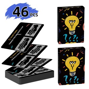 Juego de Mesa Truth Dare de 46 Cartas con Esquinas Redondeadas Personalizadas, Interactivo, con Tarjetas Rasca y Gana, de Origen Internacional - Product Image 4